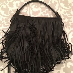 Fringe Hobo Bag
